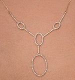 Vivara Collection 0.55ct Diamond And 9k Rose Gold Necklace D3403