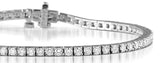 Diamond Tennis Bracelet Chloe 3.00ct Premium Claw Set 18k White Gold