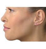 Diamond Stud Earrings 3mm 18k Gold - 0.20ct - F-g/vs