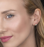 Diamond Stud Earrings 4.5mm 18k Gold - 0.66ct - F-g/vs
