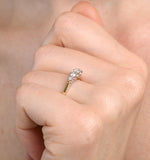 Grace 18k Gold 5 Stone Diamond Eternity Ring 0.33ct