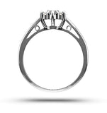 0.50ct G/vs Diamond And Platinum Ring - Ft20-72xus