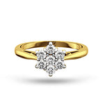 1.00ct G/vs Diamond And 18k Gold Ring - Ft20-322xua