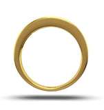 Rae 18k Gold Lab Diamond Half Band Eternity Ring 1.50ct G/vs