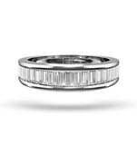 18k White Gold Baguette Diamond Eternity Ring 0.75ct H/si - Ft34-97juy