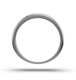 Platinum Princess Diamond Half Eternity Ring 0.50ct G/vs