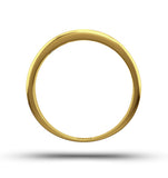 18k Gold Princess Diamond Half Eternity Ring 1.50ct H/si