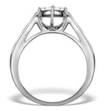 0.25ct Diamond And 18k White Gold Galileo Ring Ft68