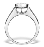 1ct Diamond And 18k White Gold Galileo Ring Ft69