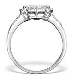 Halo Engagement Ring Galileo With 1ct Of Diamonds In 18kw Gold - Ft76