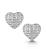 Stellato Collection Diamond Earrings 0.07ct In 9k White Gold - H4597