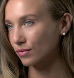 Shooting Star Diamond Earrings Stellato Collection In 9k Gold