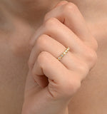 Eternity Ring Emily 18k Gold Diamond 0.50ct G/vs