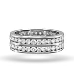 Eternity Ring Lucy 18k White Gold Diamond 3.00ct G/vs