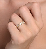 Eternity Ring Jasmine 18k Gold Diamond 1.00ct G/vs