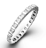 Eternity Ring Olivia 18k White Gold Diamond 2.00ct H/si