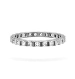 Eternity Ring Olivia 18k White Gold Diamond 3.00ct G/vs