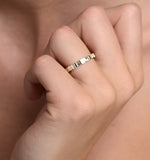 Eternity Ring Jessica 18k Gold Diamond 1.00ct H/si