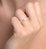 Eternity Ring Mia 18k Gold Diamond 1.00ct H/si