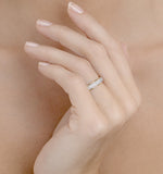 Mens 1ct H/si Diamond 18k Gold Full Band Ring  Ihg55-322jua