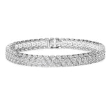 Evening Bracelet 1.00ct Diamond 9k White Gold