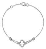 Stellato Collection Diamond Bracelet 0.15ct In 9k White Gold - I3656
