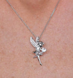 Pixie Aquamarine And Diamond Stellato Pendant Necklace 9k White Gold