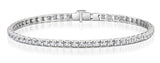Diamond Tennis Bracelet 1.00ct In 18k White Gold J3351