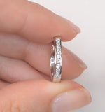 Hoop Earrings 0.25ct Diamond 9k White Gold