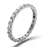 Eternity Ring Hannah 18k White Gold Diamond 0.50ct G/vs