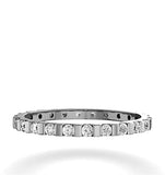 Eternity Ring Hannah 18k White Gold Diamond 0.50ct H/si