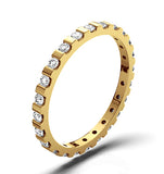 Eternity Ring Hannah 18k Gold Diamond 0.50ct H/si