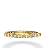 Eternity Ring Hannah 18k Gold Diamond 0.50ct G/vs