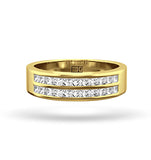 Holly 18k Gold Diamond Eternity Ring 1.50ct G/vs