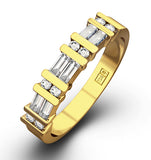 Jessica 18k Gold Diamond Eternity Ring 1.00ct G/vs