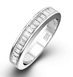 Grace Platinum Diamond Eternity Ring 0.50ct H/si