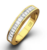 Grace 18k Gold Diamond Eternity Ring 0.50ct G/vs