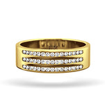 Amy 18k Gold Diamond Eternity Ring 1.00ct H/si