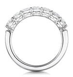 Lenora Diamond Eternity Ring Round Cut 1.8ct Vvs Platinum Size J-n