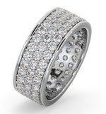 Eternity Ring Tia Platinum Diamond 3.00ct H/si