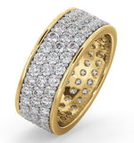 Eternity Ring Tia 18ky Diamond 3.00ct H/si