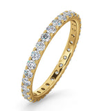 Erin Lab Diamond Pave Eternity Ring 18k Gold 1.00ct H/si