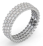 Eternity Ring Jasmine Platinum Diamond 2.00ct G/vs