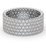 Eternity Ring Jasmine Platinum Diamond 3.00ct G/vs