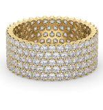 Eternity Ring Jasmine 18k Gold Diamond 3.00ct G/vs