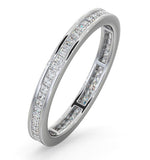 Eternity Ring Lauren 18k White Gold Diamond 0.50ct H/si