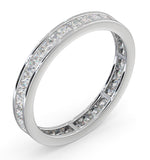 Lauren Lab Princess Diamond Eternity Ring Platinum 1.00ct G/vs