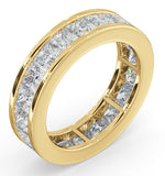 Eternity Ring Lauren 18k Gold Diamond 5.00ct H/si