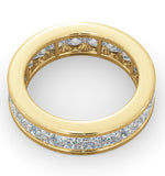 Eternity Ring Lauren 18k Gold Diamond 5.00ct G/vs