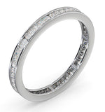 Diamond Eternity Ring Rae Channel Set 0.50ct G/vs In Platinum